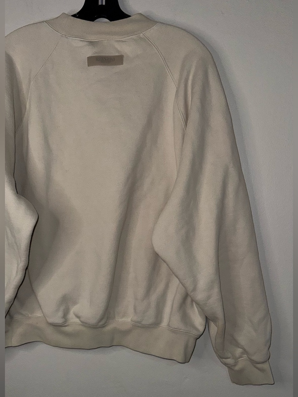 Fear of God 1977 Crewneck Sweatshirt - Cream with Black Graphic - Picture 10 of 12